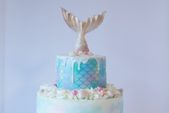 Modern Mermaid Cake